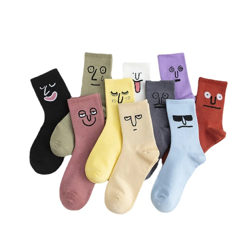 Wholesale Medium Hose Cotton Spring And Summer INS Stockings Graffiti Abstract Street Pure Color Long Expression Sport Socks
Wholesale Medium Hose Cotton Spring And Summer INS Stockings Graffiti Abstract Street Pure Color Long Expression Sport Socks
