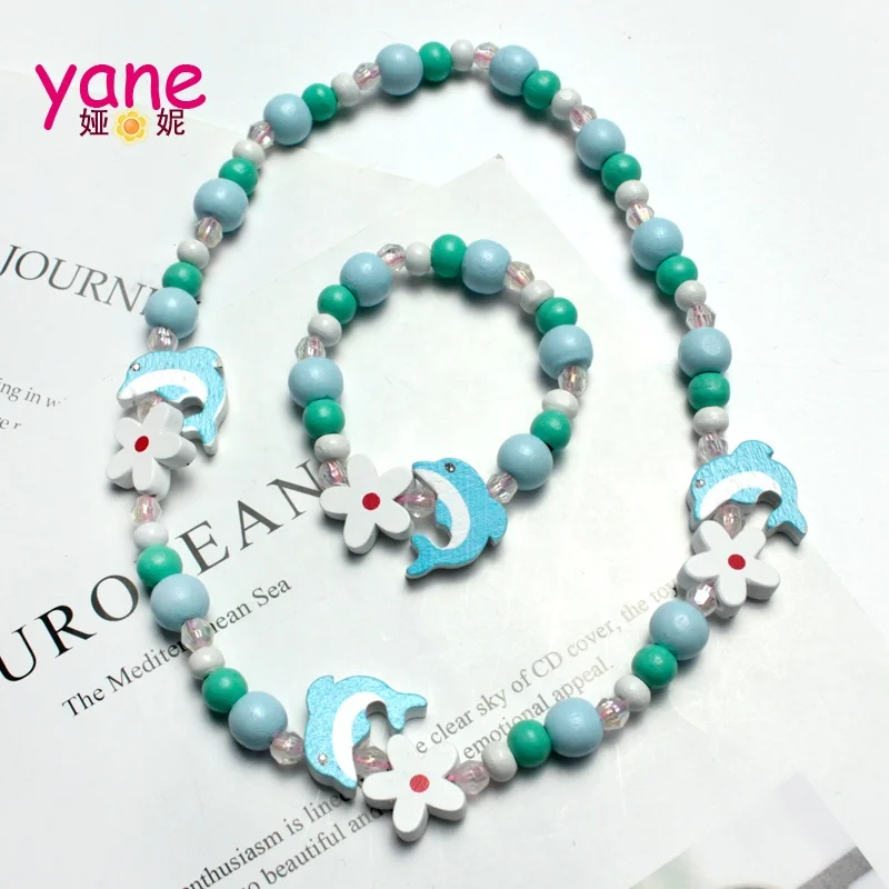 High quality bead jewelry set cute dolphin bracelet necklace set hotsell, Multi color
High quality bead jewelry set cute dolphin bracelet necklace set hotsell, Multi color