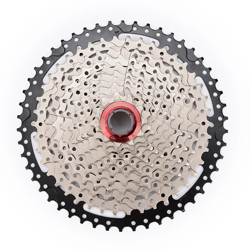 11 SPEED BICYCLE CASSETTE 11-50T MOUNTAIN BIKE BICYCLE CASSETTE COMPATIBLE SHIMANO FREEWHEEL FOR DOWNHILL
11 SPEED BICYCLE CASSETTE 11-50T MOUNTAIN BIKE BICYCLE CASSETTE COMPATIBLE SHIMANO FREEWHEEL FOR DOWNHILL