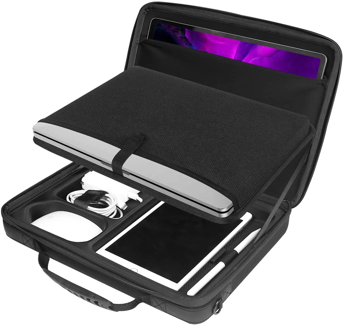 Smatree Hard Shell Laptop Shoulder Bag Compatible for 12-13.3 inch MacBook Pro/MacBook Air Tablet and Laptop Carrying Case
Smatree Hard Shell Laptop Shoulder Bag Compatible for 12-13.3 inch MacBook Pro/MacBook Air Tablet and Laptop Carrying Case