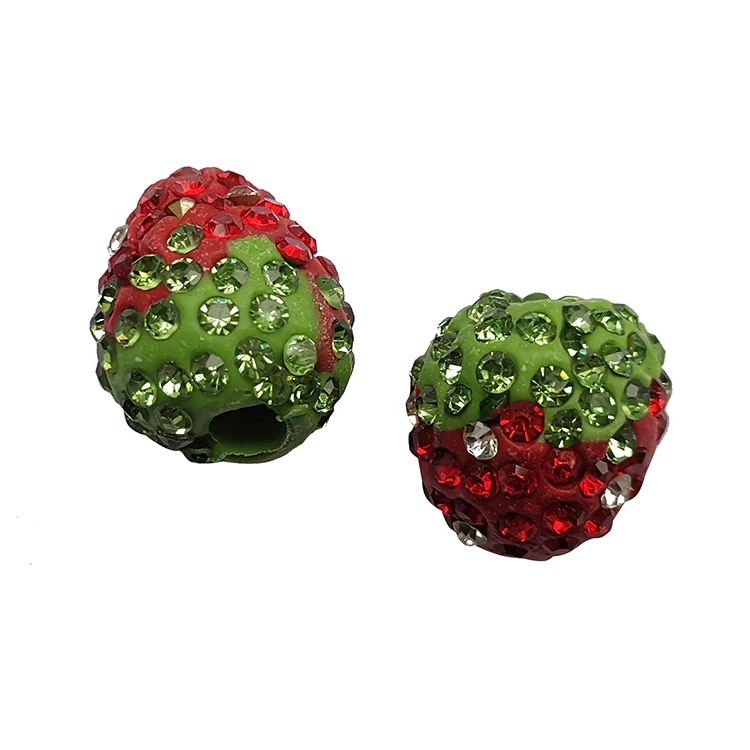 Wholesale Handmade Beads Jewelry Making Clay Rhinestone Beads Fruit Strawberry Pendant
Wholesale Handmade Beads Jewelry Making Clay Rhinestone Beads Fruit Strawberry Pendant