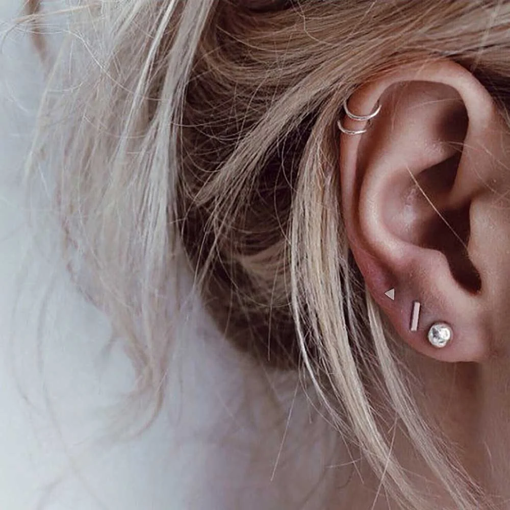 eManco Korean Layer Set Of Stud Earring For Women Geometry Bead Stainless Steel Gold Plated Earring Ear Buckle Jewelry Wholesale
eManco Korean Layer Set Of Stud Earring For Women Geometry Bead Stainless Steel Gold Plated Earring Ear Buckle Jewelry Wholesale