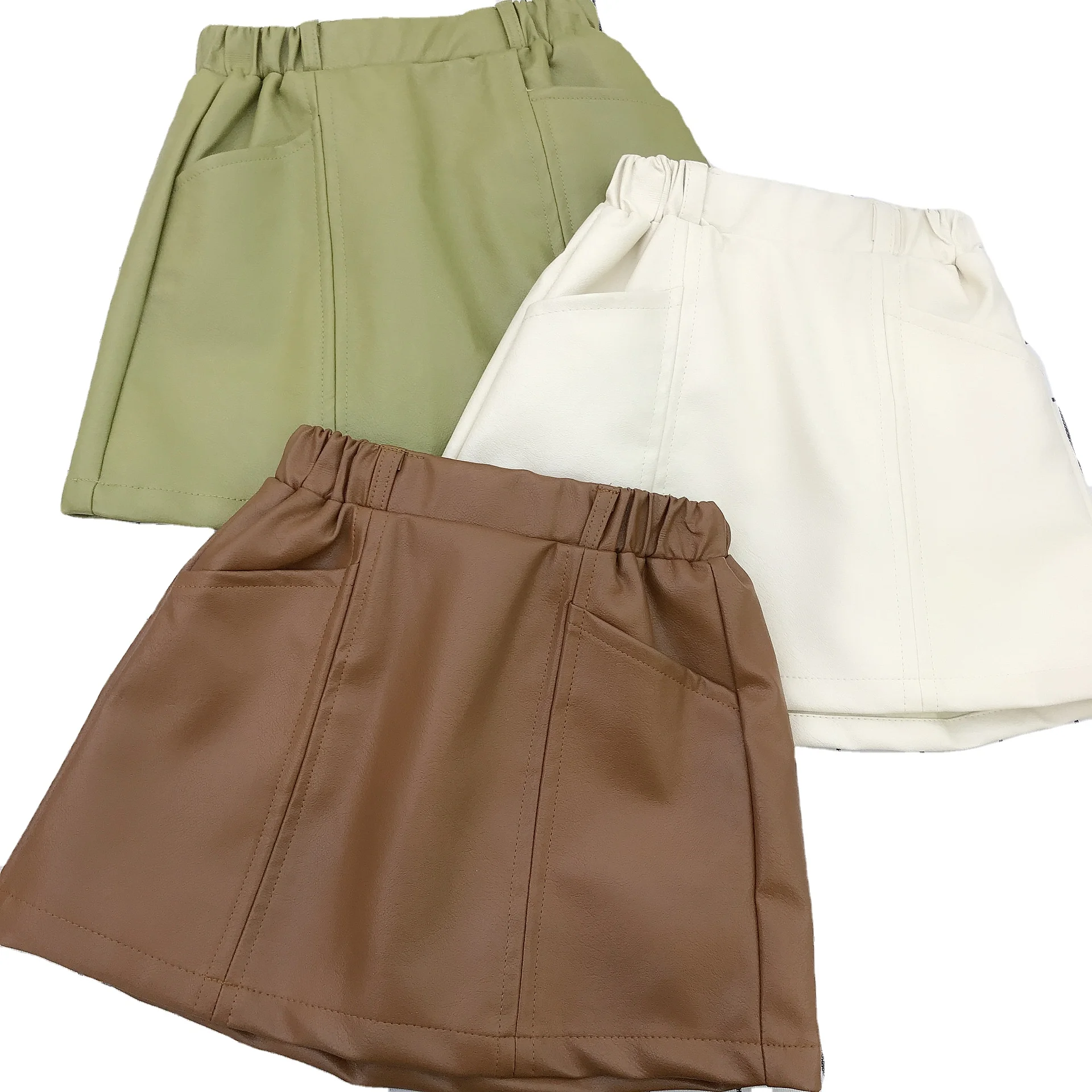 ZL1706199 fall infant toddler solid baby girl shorts kids children pu leather clothing wholesale boutiques brown beige
ZL1706199 fall infant toddler solid baby girl shorts kids children pu leather clothing wholesale boutiques brown beige