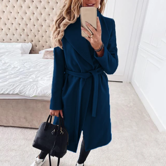 High Quality Wholesale V-Neck V Straight Fashion Plus Size Autumn Wool Coat Women she in
High Quality Wholesale V-Neck V Straight Fashion Plus Size Autumn Wool Coat Women she in