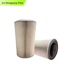 High efficiency Polyester high temperature dust filter cartridge Size support customization dust filter