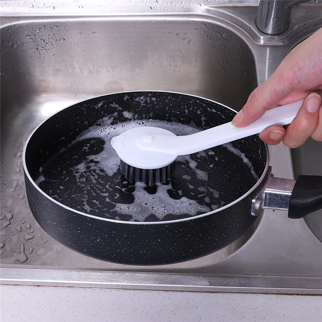 Kitchen Stove Decontamination Cleaning Brush Long Handle Pot Brush Household Cleaning Tool, As show
Kitchen Stove Decontamination Cleaning Brush Long Handle Pot Brush Household Cleaning Tool, As show