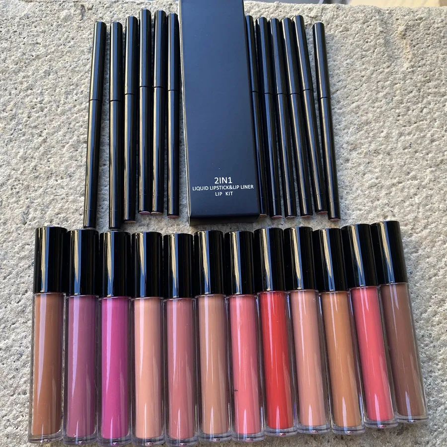New Private Label 2 in 1 Custom Lipkit private label matte liquid lipstick set lip gloss with lip liner set
New Private Label 2 in 1 Custom Lipkit private label matte liquid lipstick set lip gloss with lip liner set