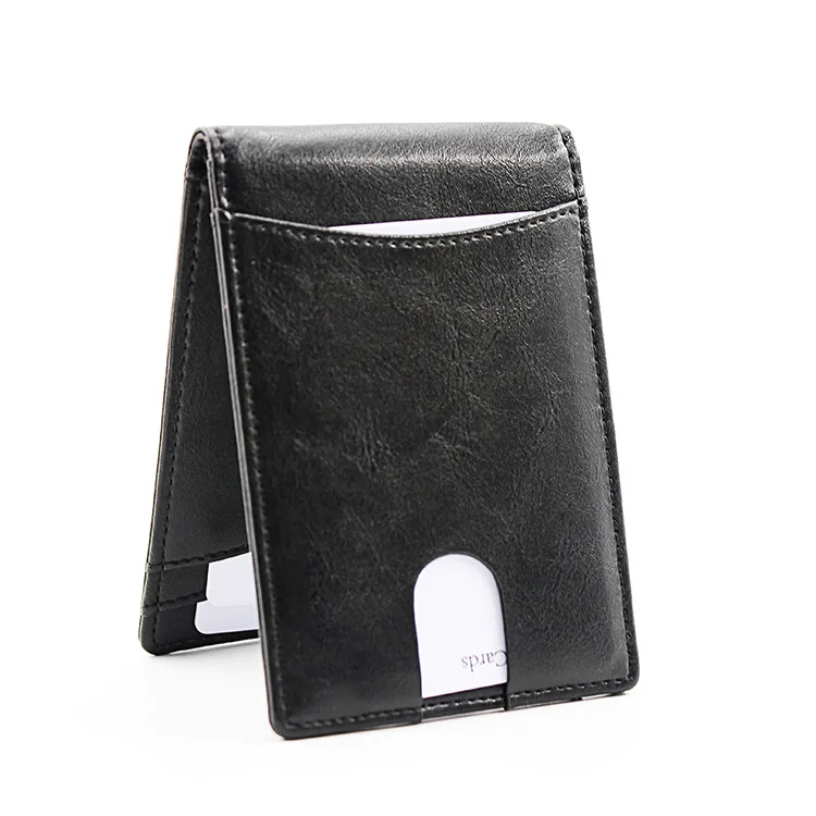 Amazon hot sale fashion money clip RFID blocking slim leather card holder wallet for man, Picture
Amazon hot sale fashion money clip RFID blocking slim leather card holder wallet for man, Picture