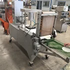 Automatic tortilla roti cooker making machine corn