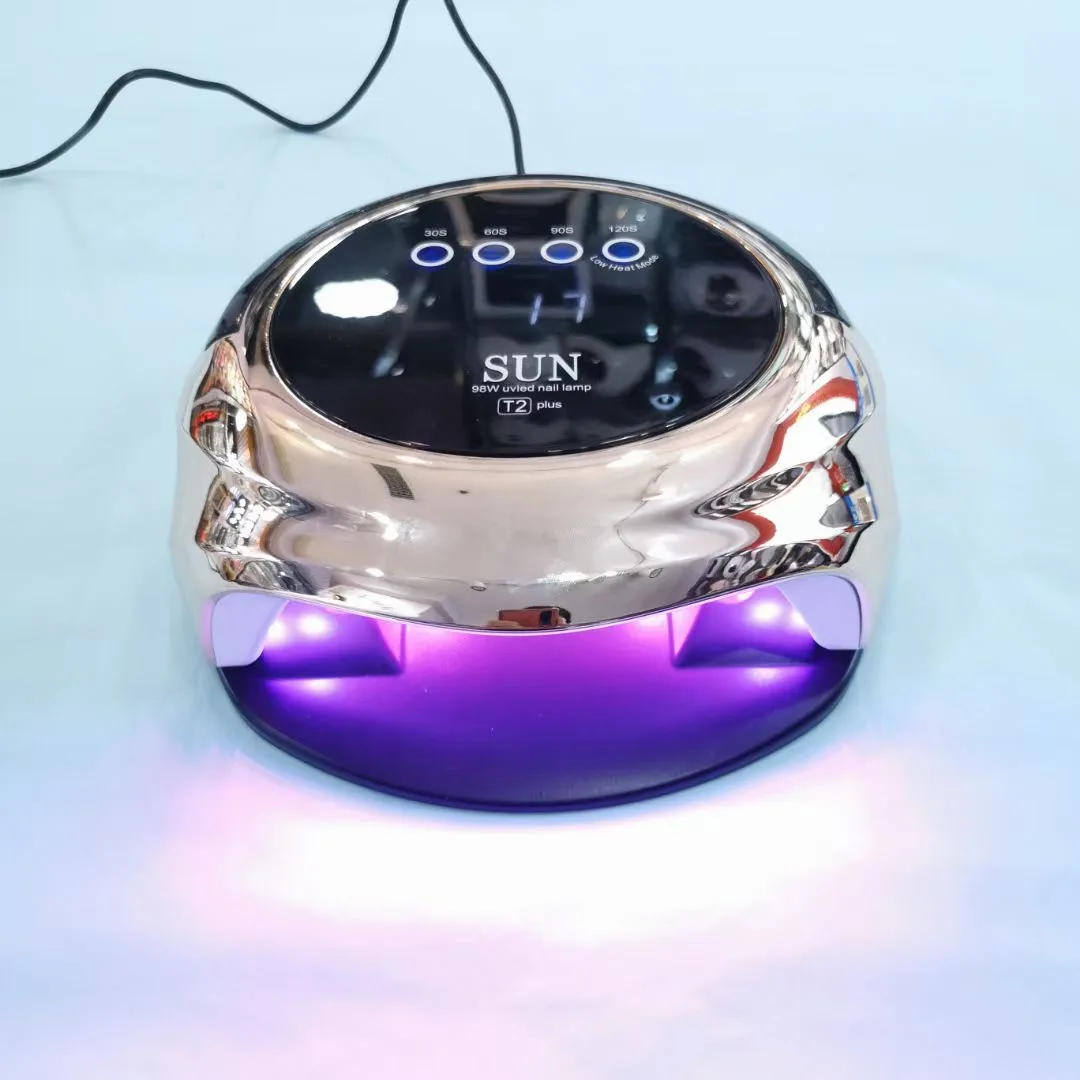 New Design 98W Rose Gold Portable Nails Dryer Gel Lamp Uv Led Nail Lamp For Manicure
New Design 98W Rose Gold Portable Nails Dryer Gel Lamp Uv Led Nail Lamp For Manicure