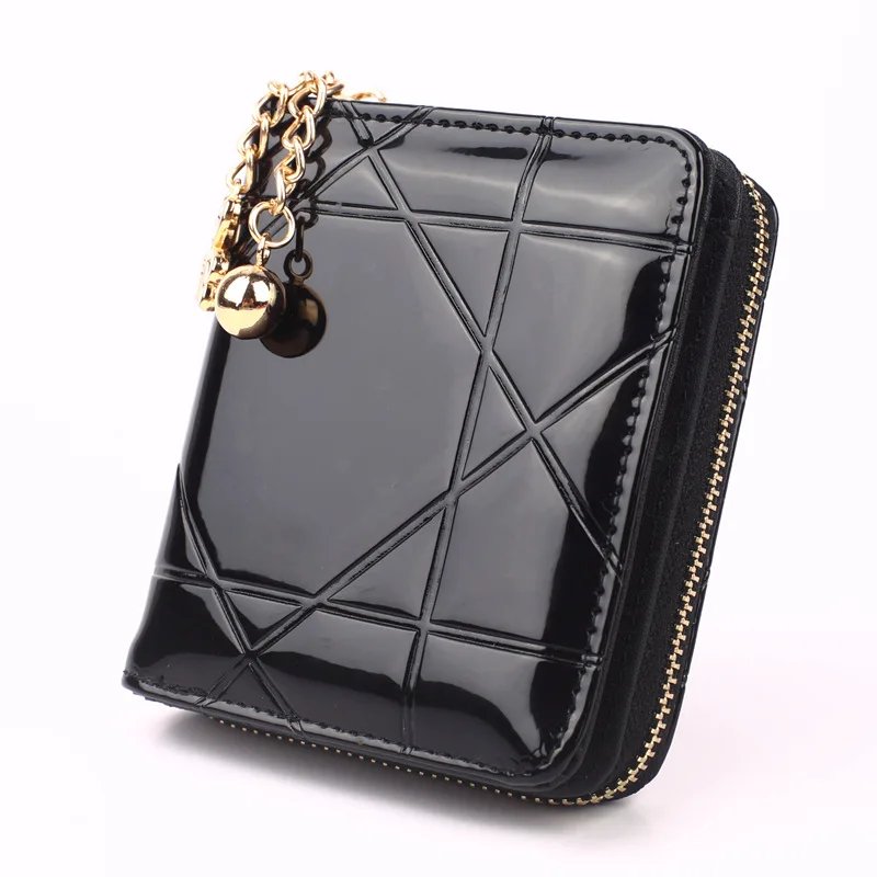 Wholesale cheap fashion women short model minimal wallet minimalist 3 folding patent leather zipper coin purse, Black,red,pink
Wholesale cheap fashion women short model minimal wallet minimalist 3 folding patent leather zipper coin purse, Black,red,pink