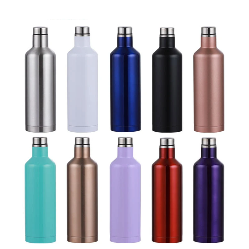 Double Wall Insulated Vacuum Flask Gift 500ml Wine Bottle Stainless Steel Wine Tumbler
Double Wall Insulated Vacuum Flask Gift 500ml Wine Bottle Stainless Steel Wine Tumbler