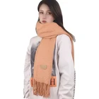 Scarf Winter Custom Woman Stylish 2019 Plain Neck Fashion Men Long Acrylic Shawl Warm scarf