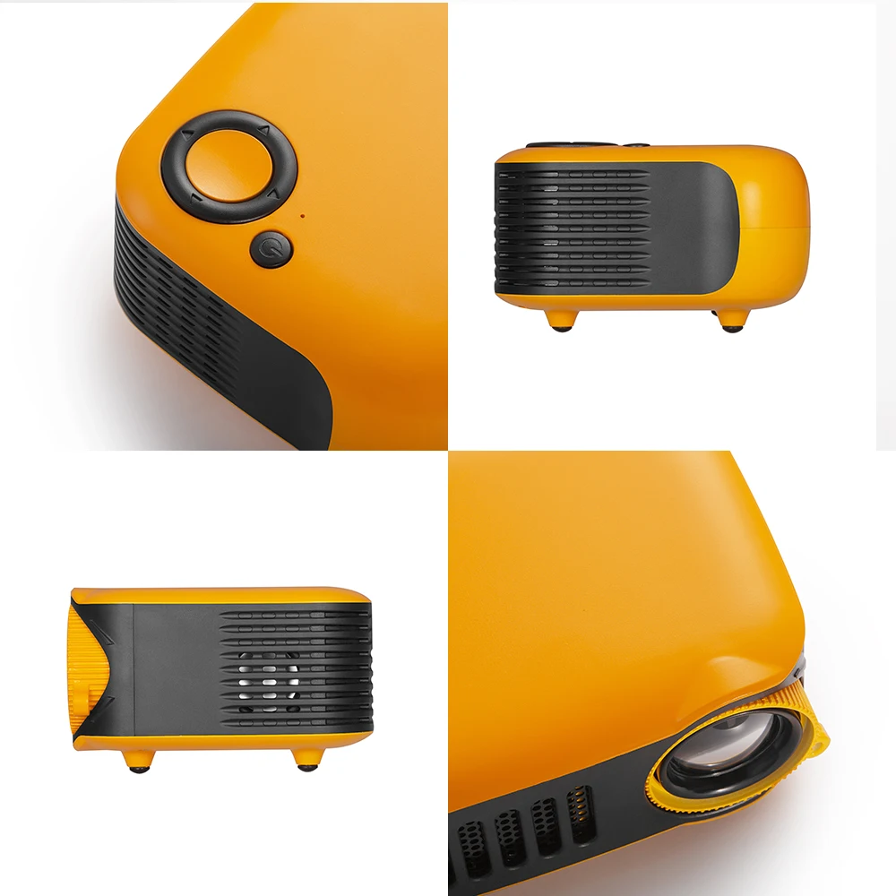 LEJIADA New A2000 Mini Projector 320x240 Pixels 800 Lumens Portable LED Home Multimedia Video Player Built-in Speaker
LEJIADA New A2000 Mini Projector 320x240 Pixels 800 Lumens Portable LED Home Multimedia Video Player Built-in Speaker
