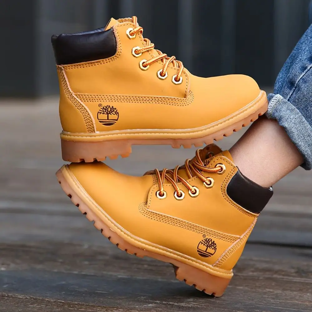 High Quality Outdoor Casual Martin Boots Plush Non-Slip Leather Shoes Kids Boots for Boy Girls, Black/green/red/yellow
High Quality Outdoor Casual Martin Boots Plush Non-Slip Leather Shoes Kids Boots for Boy Girls, Black/green/red/yellow