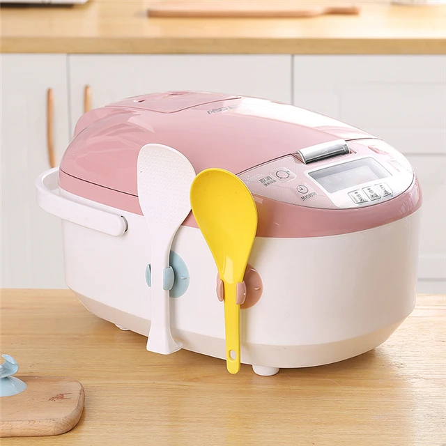 Multifunctional Tableware Holder and Large Spoon Storage Rack Attached To Rice Cookers and Ceramic Tiles Kitchen Accessories, As show
Multifunctional Tableware Holder and Large Spoon Storage Rack Attached To Rice Cookers and Ceramic Tiles Kitchen Accessories, As show