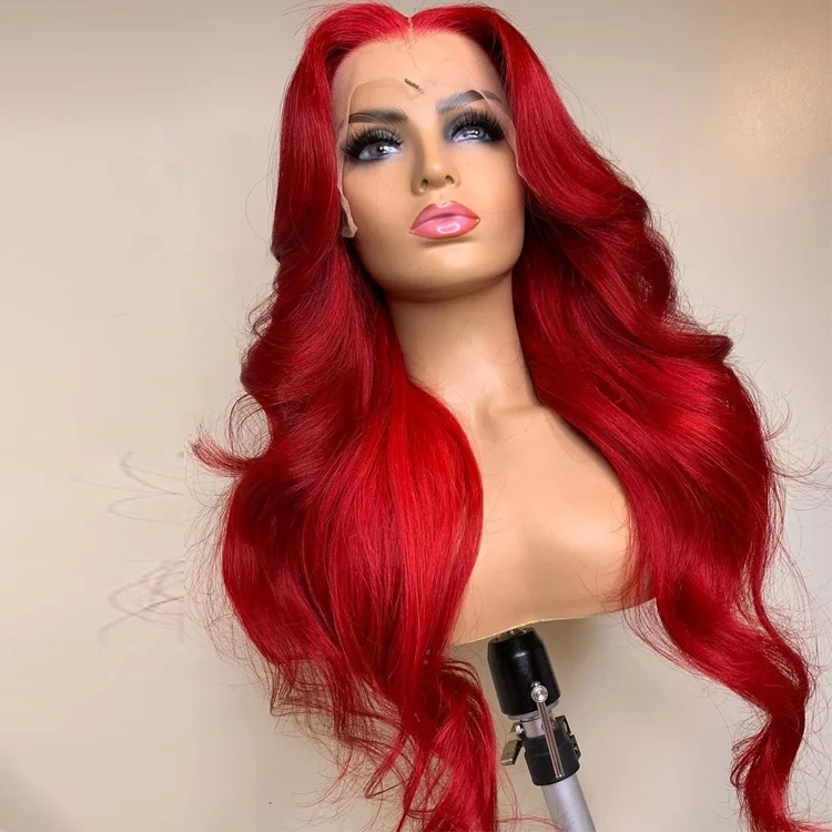 150% Density Red Dark Green Virgin Hair Colorful Wigs Body Wave Wigs 13*4 Lace Front Human Hair Wig
150% Density Red Dark Green Virgin Hair Colorful Wigs Body Wave Wigs 13*4 Lace Front Human Hair Wig