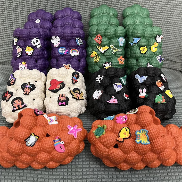 Original wholesale high quality purple bubble ball slides slippers for women men ladies lady kids
Original wholesale high quality purple bubble ball slides slippers for women men ladies lady kids