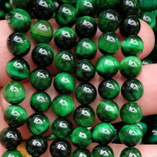 High Quality Gemstone Size Green Tiger Eye Natural Stone Loose Beads for Jewelry Making, As picture
High Quality Gemstone Size Green Tiger Eye Natural Stone Loose Beads for Jewelry Making, As picture