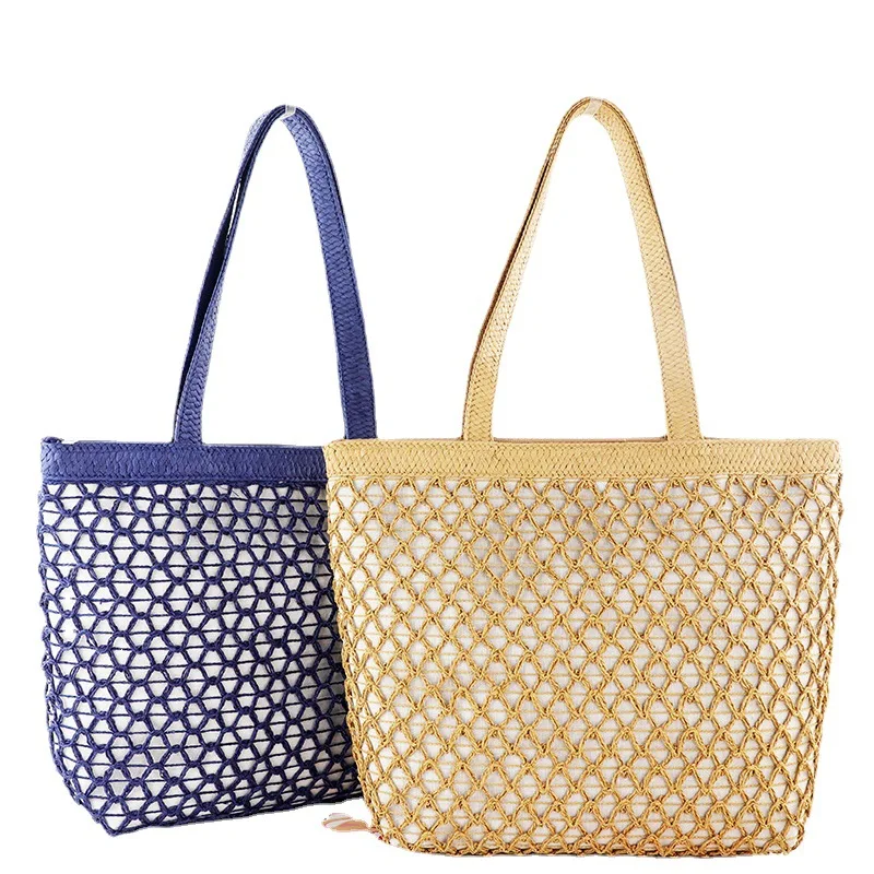 2022 Wholesale new style hand made summer hollow straw rattan beach bag woven women tote bag handbag, Natural
2022 Wholesale new style hand made summer hollow straw rattan beach bag woven women tote bag handbag, Natural