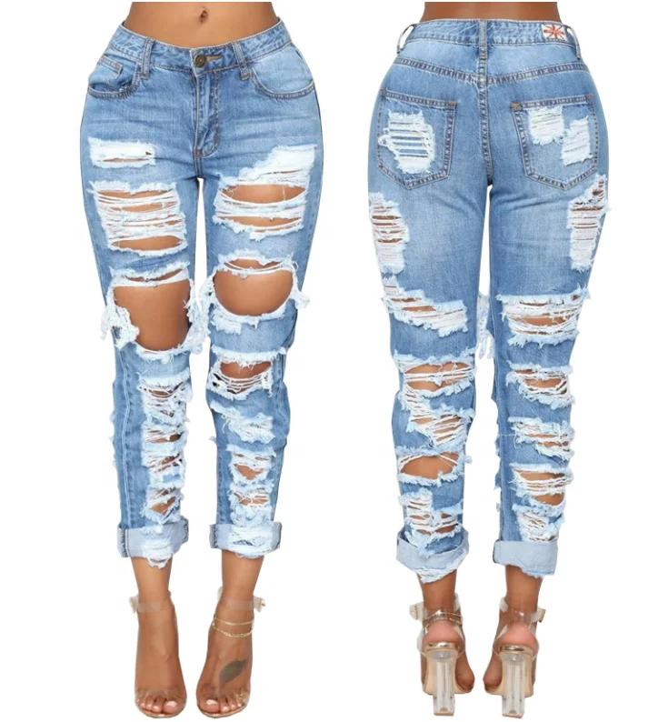 2020 Accept Customized Order Wholesales new arrival women fashionable personality hole denim jeans, Blue
2020 Accept Customized Order Wholesales new arrival women fashionable personality hole denim jeans, Blue