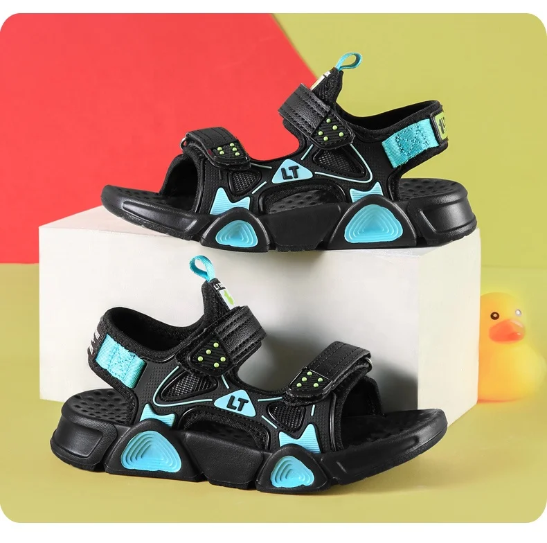 New Arrival Summer Kids Boys Soft Bottom Mesh Children's Sneakers Breathable Slip-resistant Casual Beach Shoes Flat Sandals
New Arrival Summer Kids Boys Soft Bottom Mesh Children's Sneakers Breathable Slip-resistant Casual Beach Shoes Flat Sandals