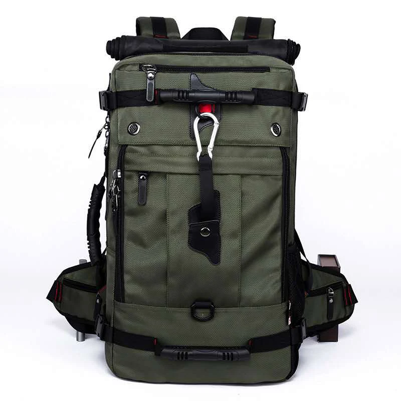 FunFishing Hot Salling Multifunctional Large-capacity Hiking Camping Backpack, Black army green
FunFishing Hot Salling Multifunctional Large-capacity Hiking Camping Backpack, Black army green