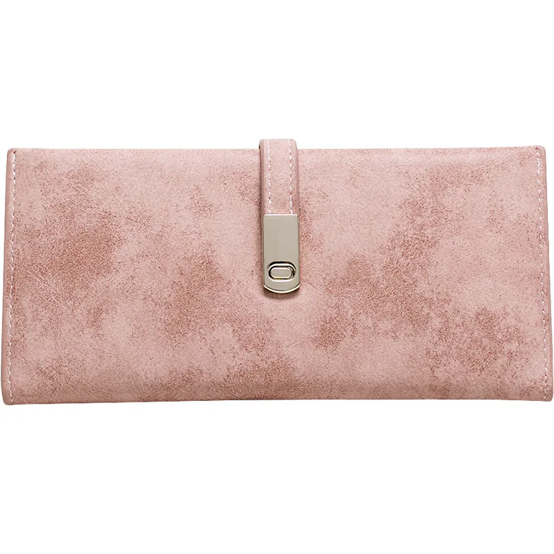 Retro and Matte and solid color style PU material young lady clutch making bag long wallet card holder
Retro and Matte and solid color style PU material young lady clutch making bag long wallet card holder