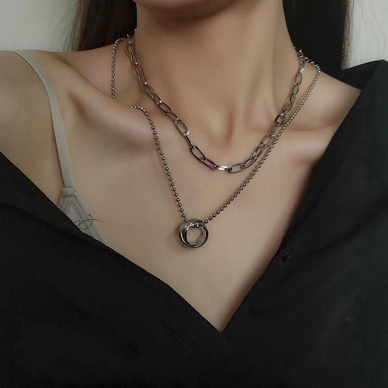 2021 Fashion Hip Hop Jewelry Multi Layer Coin Stainless Steel Cuban Link Chain Layered Necklace Women Pendant Wholesale
2021 Fashion Hip Hop Jewelry Multi Layer Coin Stainless Steel Cuban Link Chain Layered Necklace Women Pendant Wholesale