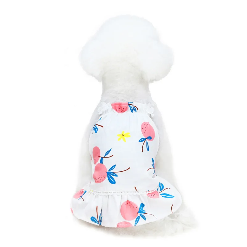 New Arrival Pet Dress Pet Clothes Fashion Waxberry Pattern Dog Dress Pet Accessories Wholesale, As picture
New Arrival Pet Dress Pet Clothes Fashion Waxberry Pattern Dog Dress Pet Accessories Wholesale, As picture