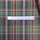 Thick Cotton Fabric Woven Fashion 230 Gsm Thick 100% Cotton Check Fabric Yarn Dyed For Girls Uniform