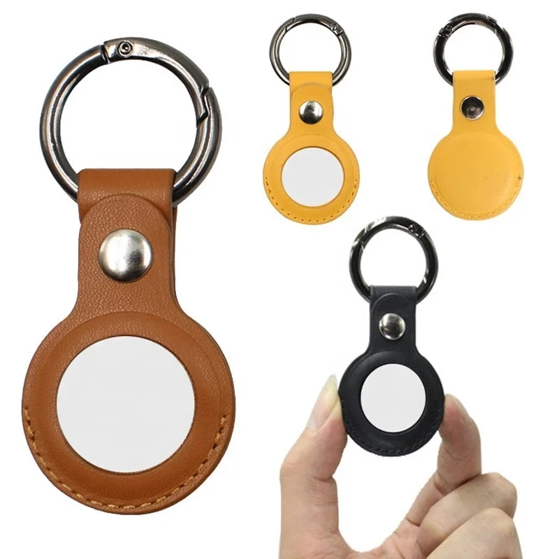 Protective Cover for AirTags Keyring PU Leather Case Shell Location Tracker Protector AirTags Holder Tracker Accessories, Black,brown,red,blue,yellow
Protective Cover for AirTags Keyring PU Leather Case Shell Location Tracker Protector AirTags Holder Tracker Accessories, Black,brown,red,blue,yellow