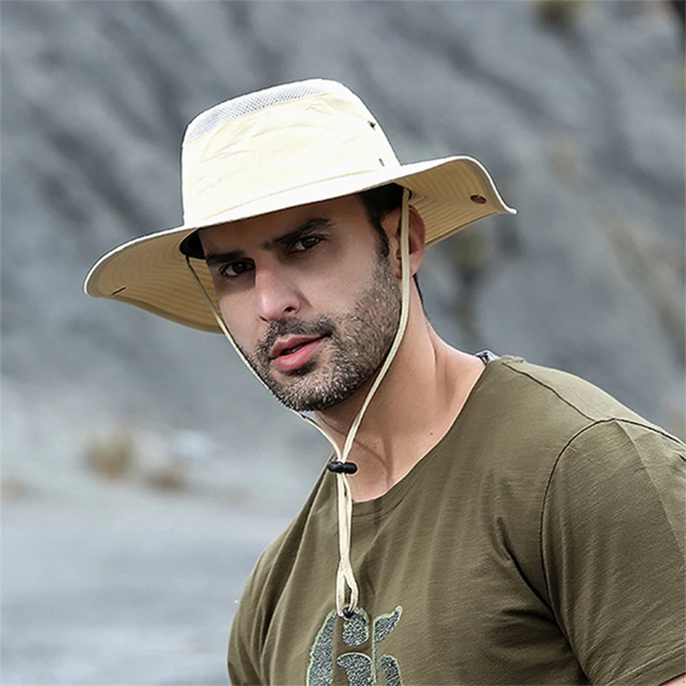 FunFishing New Wholesale Men Summer Hat Sun Protection UPF 50+ UV-proof Bucket Hats, 5 colors or customer`s color
FunFishing New Wholesale Men Summer Hat Sun Protection UPF 50+ UV-proof Bucket Hats, 5 colors or customer`s color