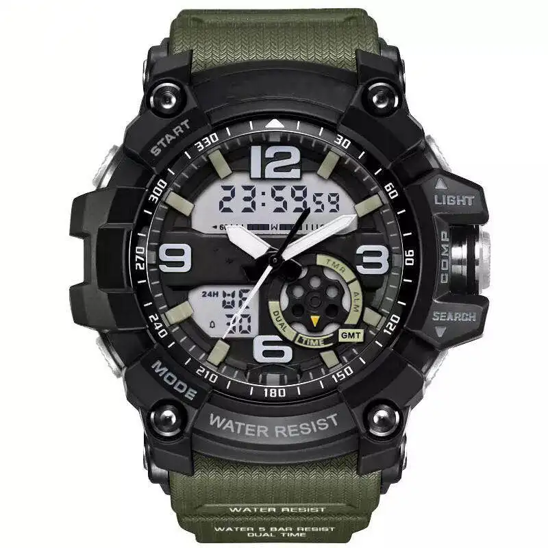 Men's Digital Wristwatches Waterproof Fashion Casual Outdoor Sport Watches Multifunction Chrono Alarm Clock 5Bar Watches
Men's Digital Wristwatches Waterproof Fashion Casual Outdoor Sport Watches Multifunction Chrono Alarm Clock 5Bar Watches