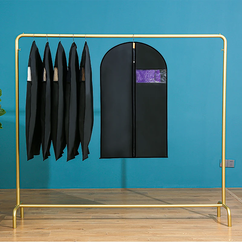 Hanging Garment Bag Clothes Covers Garment Suit Bags Plastic Clothes Cover with Clear Window
Hanging Garment Bag Clothes Covers Garment Suit Bags Plastic Clothes Cover with Clear Window