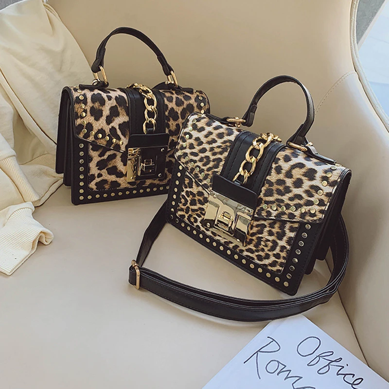 2021 hot selling luxury leopard rivets hand bags ladies pu leather crossbody shoulder handbag for woman, 4 colors
2021 hot selling luxury leopard rivets hand bags ladies pu leather crossbody shoulder handbag for woman, 4 colors