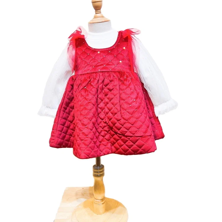 Wholesale Kids Girls Suit Rose Red Sequined Princess Tank Top Dress With White Lace Long Sleeve T-shirt For Kids Girl
Wholesale Kids Girls Suit Rose Red Sequined Princess Tank Top Dress With White Lace Long Sleeve T-shirt For Kids Girl