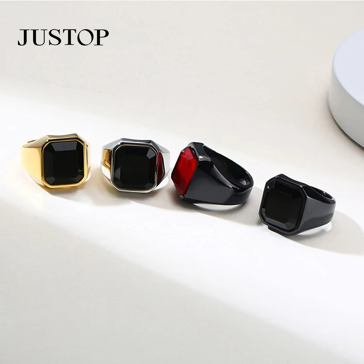Jewelry Vendors Logo Signet Male Blank Metal Finger Red Stone Ring 316l Stainless Steel Plated Black Gold Men Gemstone Rings
Jewelry Vendors Logo Signet Male Blank Metal Finger Red Stone Ring 316l Stainless Steel Plated Black Gold Men Gemstone Rings