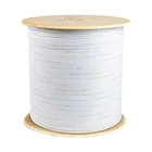 SELF SUPPORTED OUTDOOR OVERHEAD AERIAL FTTH FIBER OPTIC DROP WIRE TELEPHONE CABLE 1 CORE