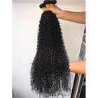 Best Sold 100% Raw Kinky Curly Human Hair 8" 10" 12" 14" 16" 18" 20" 22" 24" 26" 28" 30" 32" 34" Inch Hair Extension