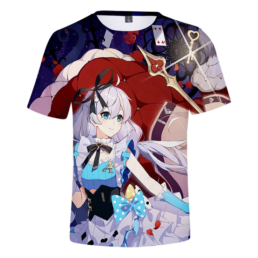 Top sale 3d printed Honkai impact 3rd t shirt wholesale 3d t shirt in print Honkai impact 3 factory directly sale hoodie, All colors from pantone
Top sale 3d printed Honkai impact 3rd t shirt wholesale 3d t shirt in print Honkai impact 3 factory directly sale hoodie, All colors from pantone