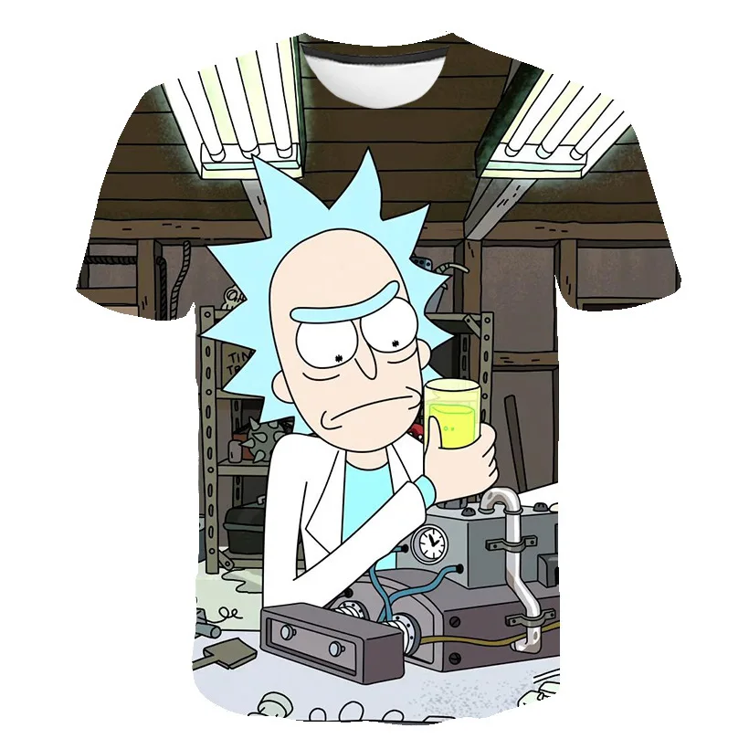 custom made garment factory 3D printed Rick Morty brand t-shirt oversiz art boyutu animal sports t-shirt
custom made garment factory 3D printed Rick Morty brand t-shirt oversiz art boyutu animal sports t-shirt