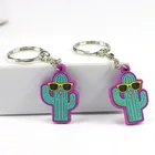 Custom Logo Cute Animal Personalized Soft Pvc Key Chain