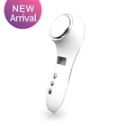 Hot and cold photon beauty High Frequency Ultrasonic Facial Beauty Device Skin Lift Electric Face Massager