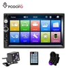 Podofo 2Din Car Radio Autoradio 7" HD MP5 Player Touch Screen Bluetooth Mirror Link USB FM SD 7023B + Rear View Camera