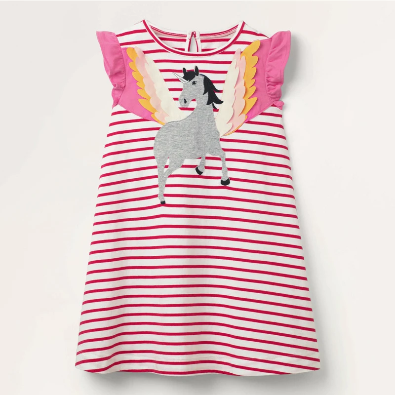 Summer 2021 Kids Girls Dresses Kids Children Clothing Baby Girls' Dresses unicorn Clothes Fringe Dress Kid Spring Clothing, Shown 
Summer 2021 Kids Girls Dresses Kids Children Clothing Baby Girls' Dresses unicorn Clothes Fringe Dress Kid Spring Clothing, Shown
