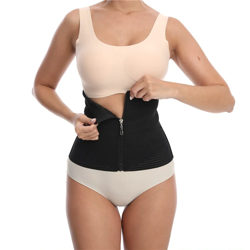 Wholesale 2022 High Quality Faja Body Shaper Popular Black Style Corset Waist Trainer with Zipper
Wholesale 2022 High Quality Faja Body Shaper Popular Black Style Corset Waist Trainer with Zipper
