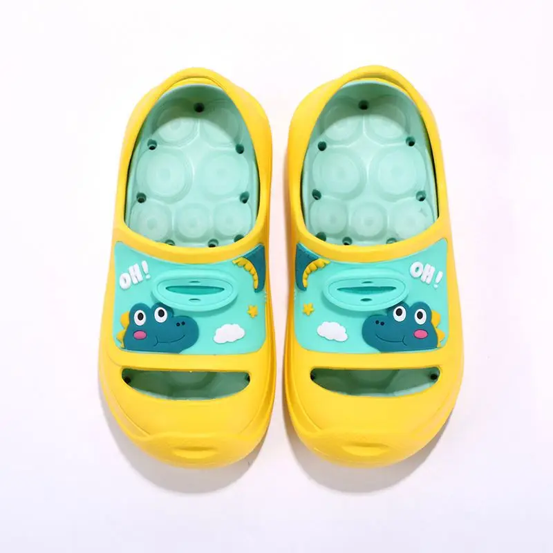 2021 New Cartoon Drangon Children Sandals Eva Soft and comfortable Kids Sandals, Pink/yellow
2021 New Cartoon Drangon Children Sandals Eva Soft and comfortable Kids Sandals, Pink/yellow