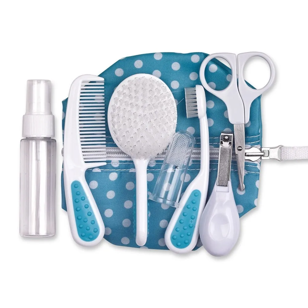 7pcs free sample high quality creative baby grooming kits baby manicure set with safety scissors, Yellow/blue or customized
7pcs free sample high quality creative baby grooming kits baby manicure set with safety scissors, Yellow/blue or customized