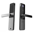High Quality Key / QR Code / Password / IC Card Door Lock Aluminum Digital Hotel Smart Electronic Door Lock